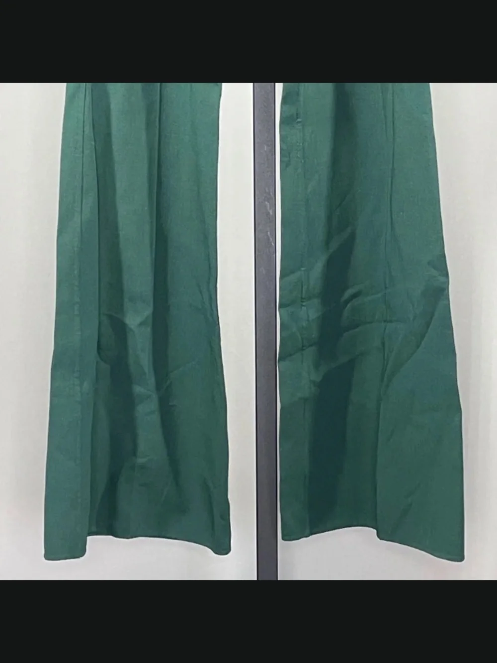 NEW Michael Kors Collection Pants Womens 8 green fit flare designer trouser
